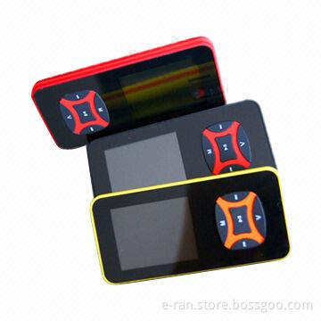 Private MP4 Players with Built-in Stereo, FM Radio, Support Multiple Languages, TF Card at Most 8GB